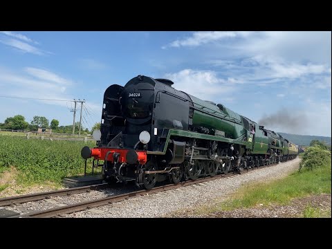 Gloucester Warwickshire steam festival and a few air born surprises 3rd June 2022