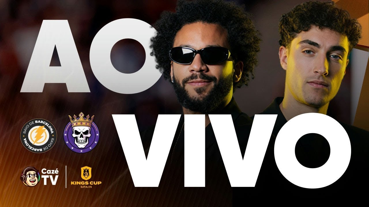 O MARCELO CHEGOU NA KINGS LEAGUE | RAYO DE BARCELONA x SKULL FC | 3ª RODADA DA KINGS CUP ESPANHA