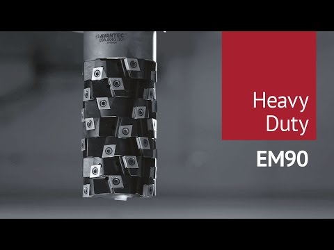 Heavy Duty Key Application – Walzenstirnfräser Multiring EM90