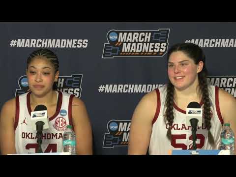 Oklahoma First Round Postgame Press Conference - 2025 NCAA Tournament