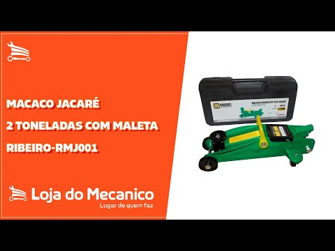 Macaco Jacaré 2 Toneladas com Maleta - Video