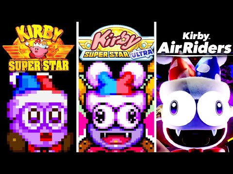 Evolution of Marx in Kirby Games (1996–2025)