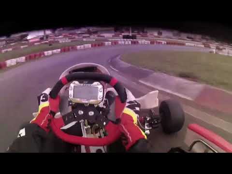 Dudu Barrichello no kartodromo Granja Viana