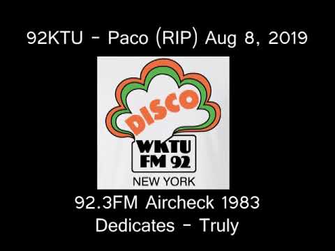 92KTU / Remembering "Paco" Navarro (R.I.P.) August 8, 2019