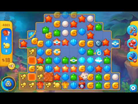 Fishdom 2021 - Level 4663   #Playrix #Fishdom #gaming