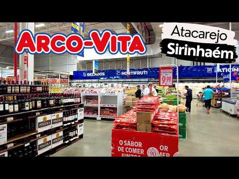 Conheça o Atacarejo Arco-Vita na cidade de Sirinhaém em Pernambuco