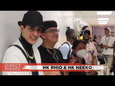 HK Rhio & HK Neeko Performs at Direct 2 Exec Miami 11/13/21 - A&R at Atlantic Records