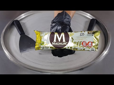 magnum ice cream rolls | satisfying asmr food video | ASMR - Ice Cream Rolls