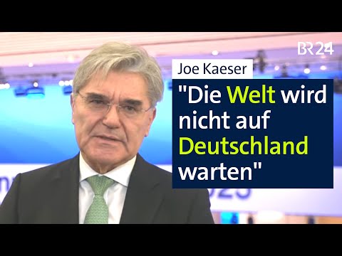 Joe Kaeser on economic policy: "The world won't wait for Germany" | Controversial |