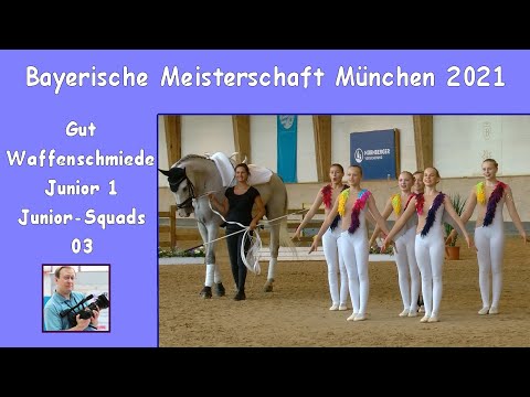 Gut Waffenschmiede Junior 1 - Junior-Squads 03 - Bayerische Meisterschaft München 2021