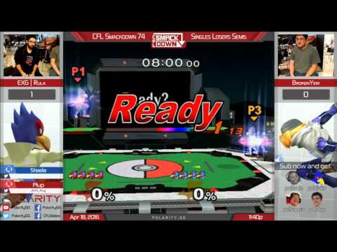 CFLS 74 - EXG | Rula (Red Falco) vs BrokenYew (Sheik/Falco)