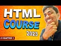 HTML  Course Hindi - Beginner to Pro ( 2023 ) | Chapter 1