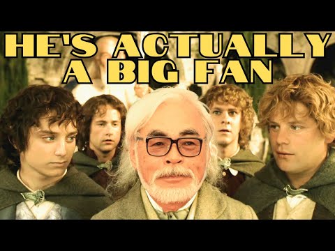 Miyazaki does NOT hate Tolkien! Lord of the Rings comments explained!
