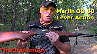 Marlin 30-30 win Lever Action Range Review - TheFireArmGuy