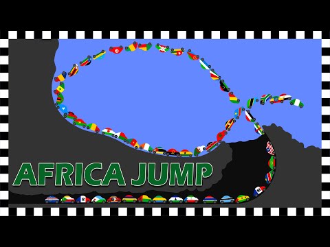 Country Cars Jumps Africa- Video 4 of 6 Algodoo