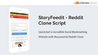StoryFeedit- Reddit Clone Script, Social Bookmarking Script
