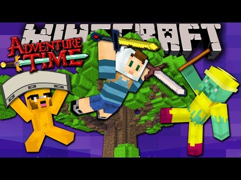 Swimming Bird - Minecraft: Adventure Time - New Treehouse - Trapped in Twilight Forest! - Episode 1