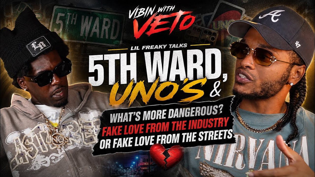 Lil Freaky | Talks 5th Ward , Money Savage & More Vibin With Veto