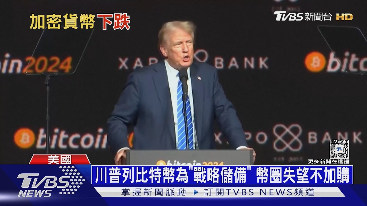 「地位等同黃金」夢一場!比特幣列「戰略儲備」卻狂跌