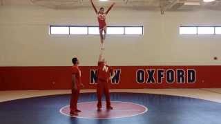 preview picture of video 'New Oxford 2014 UCA HS Partner Stunt National Champions'