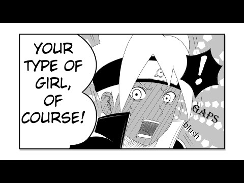 Boruto x Sarada comic - My type of girl