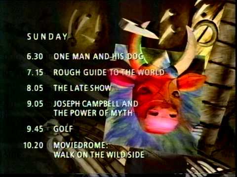 BBC2 closedown 18 August 1990