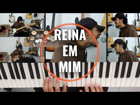 Reina em mim | Vineyard - Cover (Guitarra, Contrabaixo, Bateria, Teclado, Tenor, Baixo, Barítono)