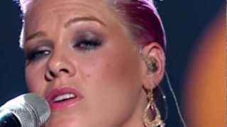 Pink Try Live X Factor 2013 UK Blow Me One Last Kiss Music Video AMA Awards EMA VH1 Storytellers