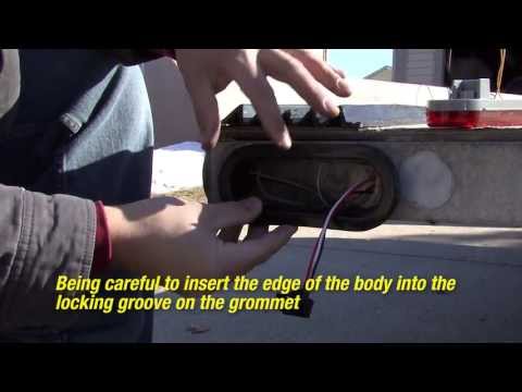 Blazer 6" Oval Stop/Tail/Turn Light Installation