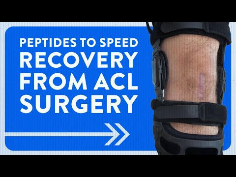 Peptides to speed recovery from ACL surgery
