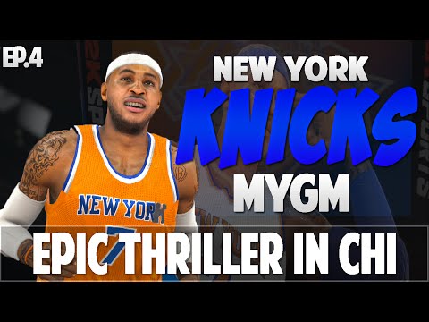NBA 2K15 My GM Mode Ep.4 - New York Knicks | CRAZY THRILLER IN CHI| PS4