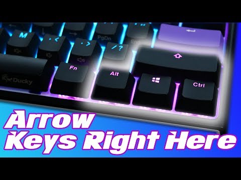 Ducky One 2 Mini Arrow Key Trick