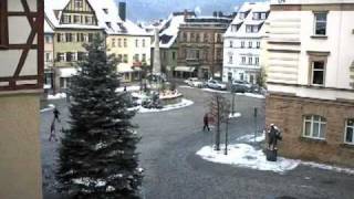 preview picture of video 'Германия Кульмбах  Площадь (Germany Kulmbach Square)'