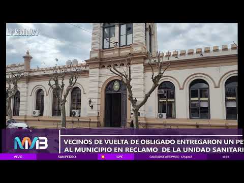 Vecinos de Castro entregan petitorio en la municipalidad por unided de traslado