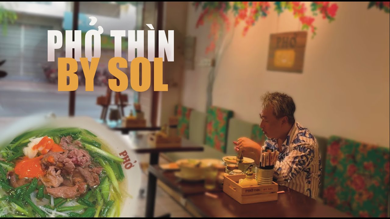 Pho in Saigon with Nguyễn Quang Dũng