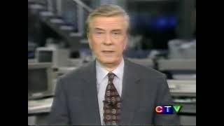 1995 - CTV News - Hugh O'Conner Dies Of Heart Attack - March 28 - Update
