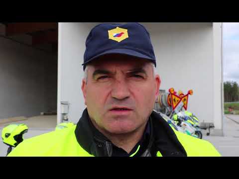 Poziv motoristom, pomočnik komandirja PPP Maribor Anton Vinko
