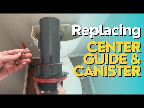 How to Replace the Center Guide & Canister on a Kohler Canister Flush Valve