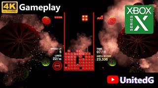 Xbox Series X Tetris Effect Connected Gameplay 4K