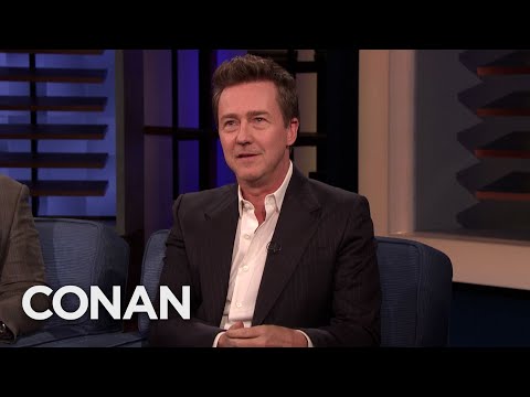 Edward Norton Assembled An A-List Cast For "Motherless Brooklyn" | CONAN on TBS