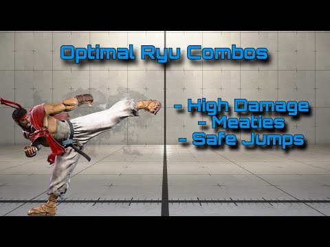 SF6: Optimal Ryu Combos