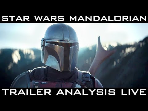 LIVE The Mandalorian Trailer discussion