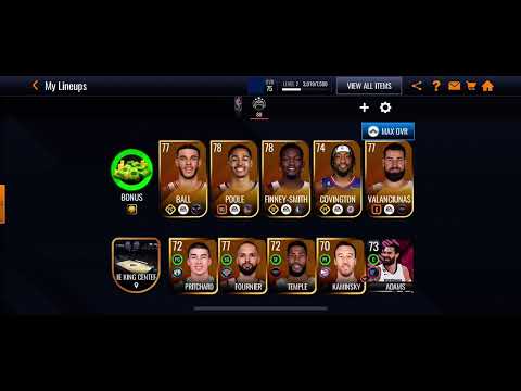 NBA Live Mobile Episode 30: Game night with the Pelicans exhibition game play ⛹🏾‍♂️⛹🏾