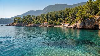 Antalya Scenic Nature & Relaxing Music | Peaceful Mediterranean Cove" Antalyadan