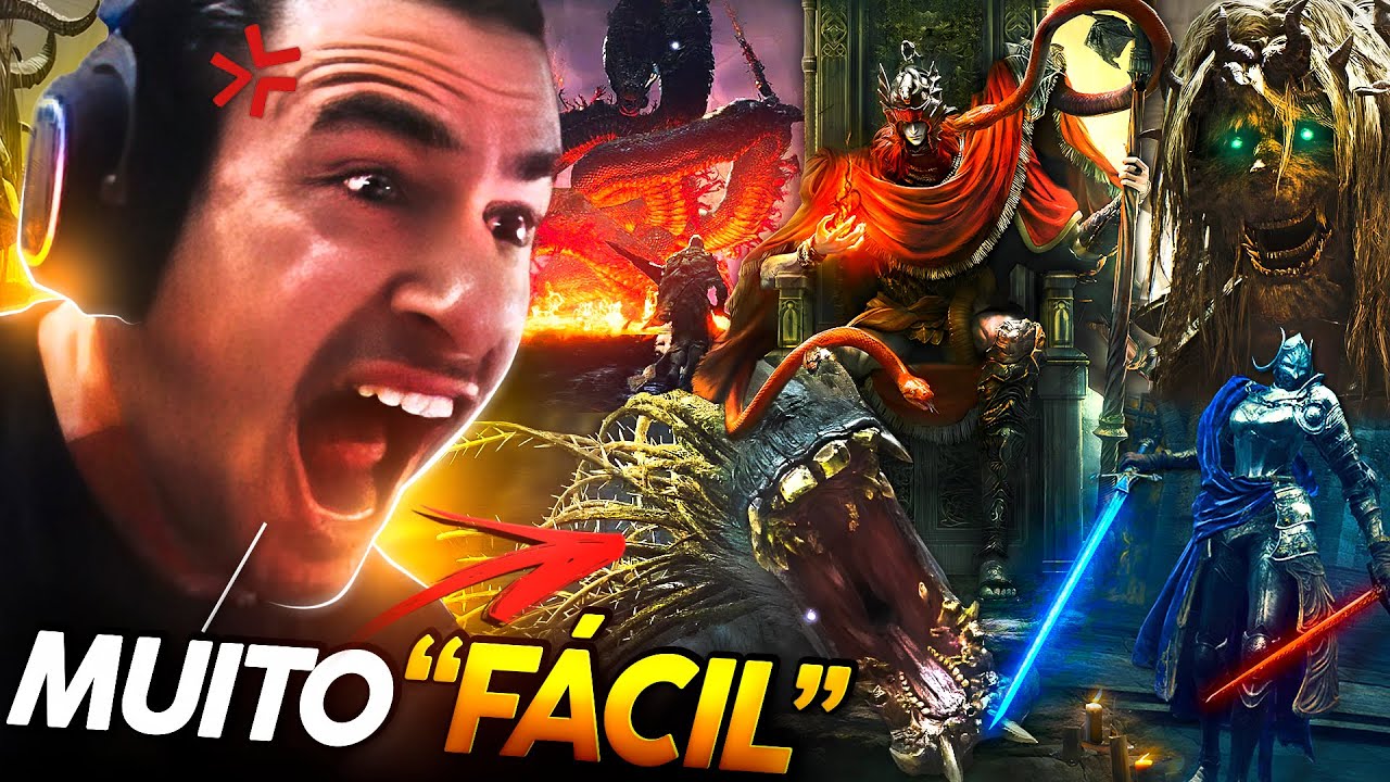SUPER XANDÃO DERROTANDO os CHEFES MAIS DIFÍCEIS DO ELDEN RING SHADOW OF THE ERDTREE