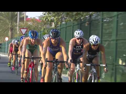 2017 World Triathlon Abu Dhabi - Elite Women's Highlights