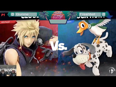 Smash Bros Hot Springs Arcadian Qunne Vs.  Freshbot