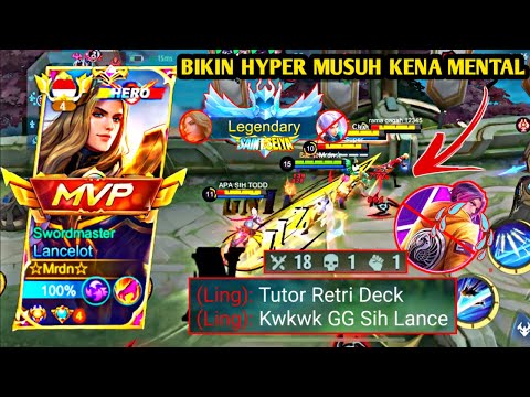 BEGINI CARA BIKIN JUNGLER MUSUH GAK BISA FARMING!! BY TOP GLOBAL LANCELOT 2023