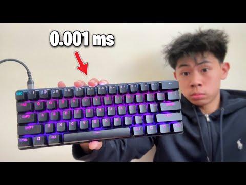 i tried the FASTEST Gaming Keyboard...