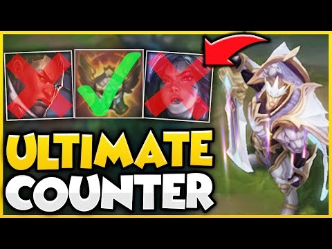 COUNTER ANY RANGED AD IN THE GAME WITH THIS SIMPLE STRATEGY! (100% COUNTER) - League of Legends